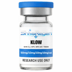 KLOW – GHK-Cu (50mg) / KPV (10mg) / BPC-157 (10mg) / TB500 (10mg)